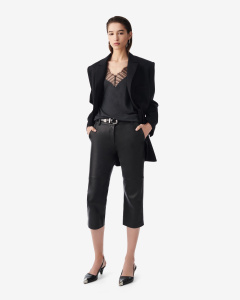 ТРИКОТАЖНЫЙ ТОП С КРУЖЕВОМ MAELLY