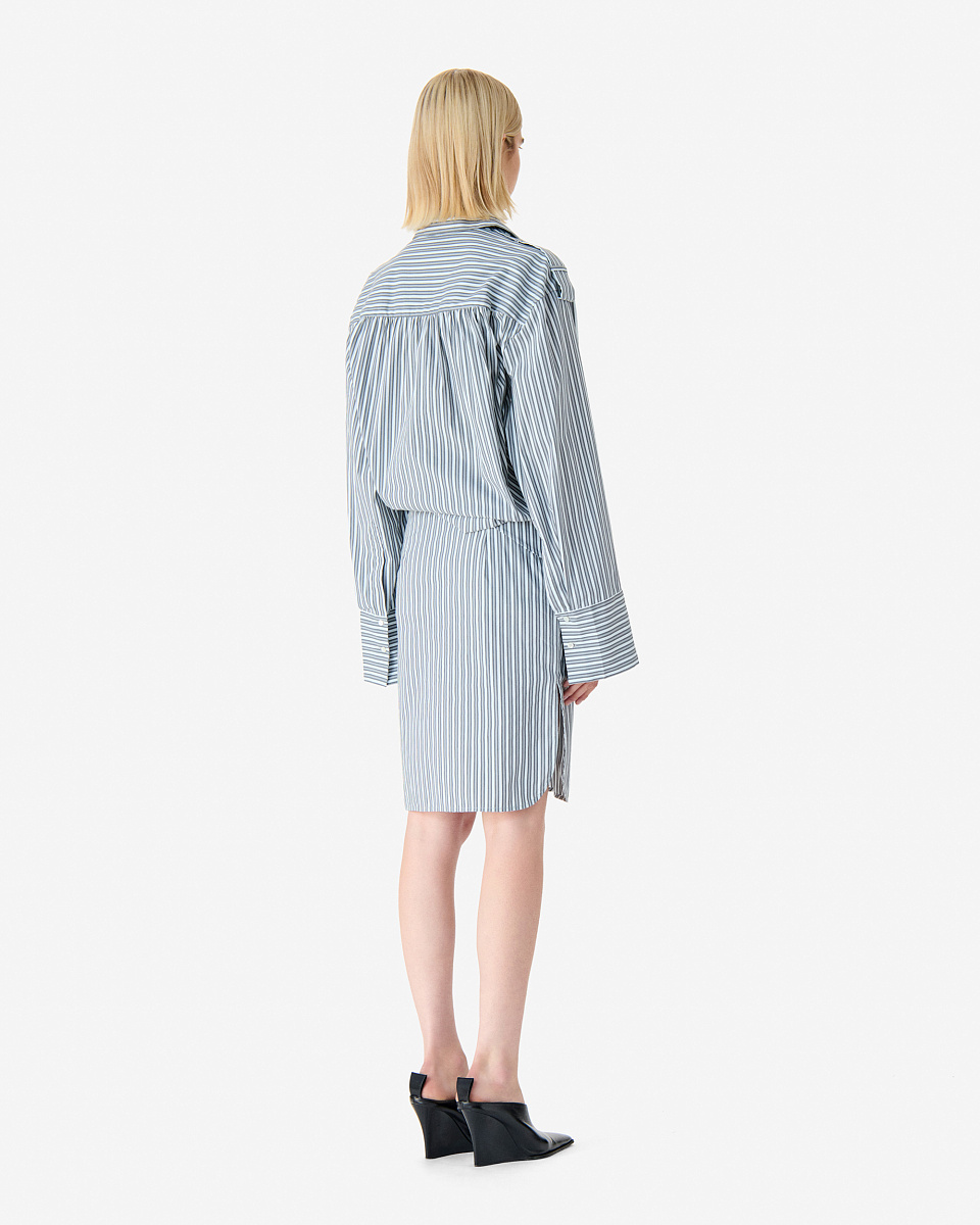 ПЛАТЬЕ-РУБАШКА В ПОЛОСКУ LAZUL