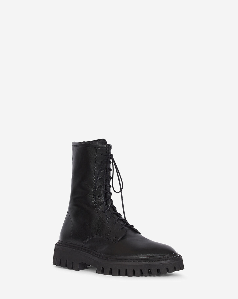 КОЖАНЫЕ БОТИНКИ НА ШНУРОВКЕ KOSMIC КОЖАНЫЕ БОТИНКИ НА ШНУРОВКЕ KOSMIC