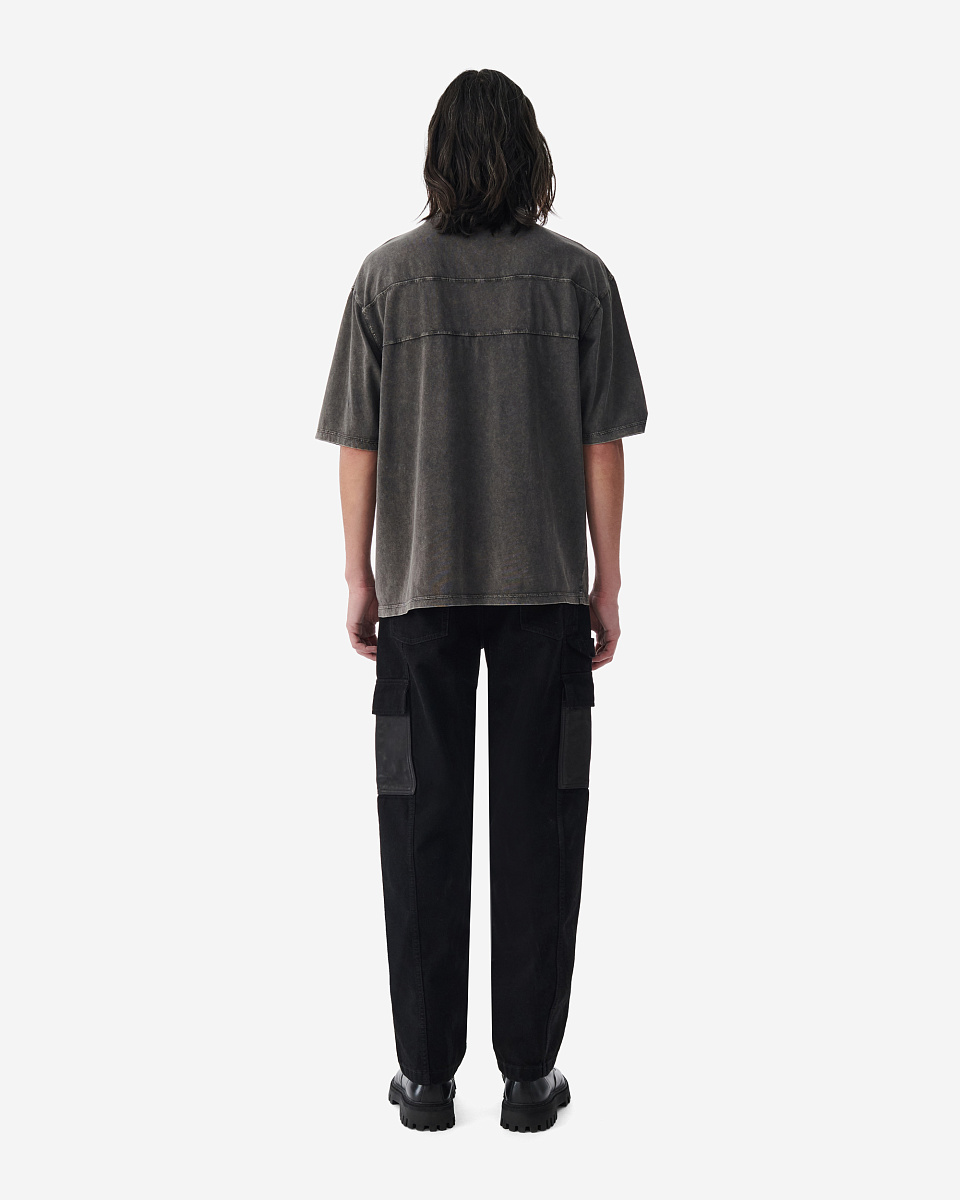 ФУТБОЛКА С КРУГЛЫМ ВЫРЕЗОМ И ПРИНТОМ BENIE