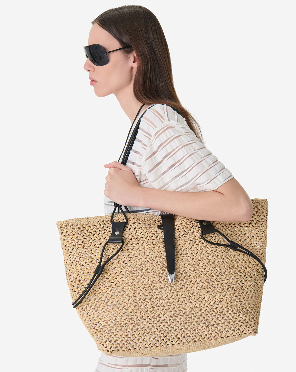 БЕЖЕВАЯ СУМКА-ТОУТ LASSORAFIA