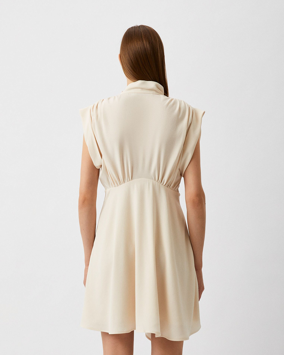 МИНИ-ПЛАТЬЕ С V-ОБРАЗНЫМ ВЫРЕЗОМ KENSIA