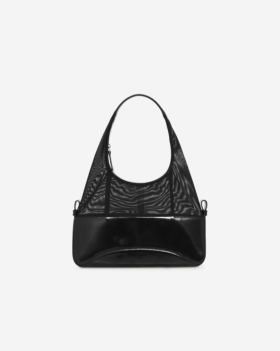 СУМКА-ХОБО ИЗ ДВУХ МАТЕРИАЛОВ TANDEM GLOSS GM СУМКА-ХОБО ИЗ ДВУХ МАТЕРИАЛОВ TANDEM GLOSS GM