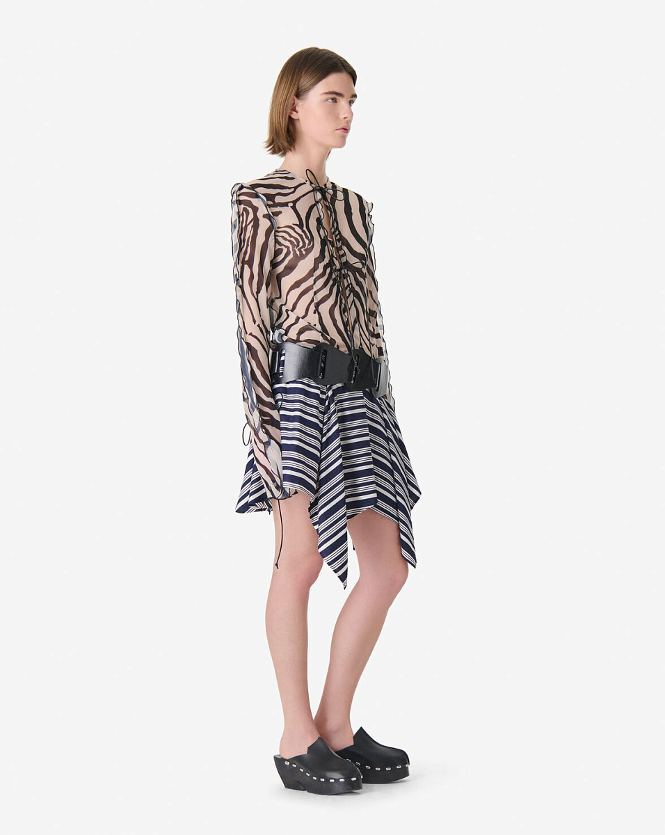 БЛУЗА С ПРИНТОМ TRECY