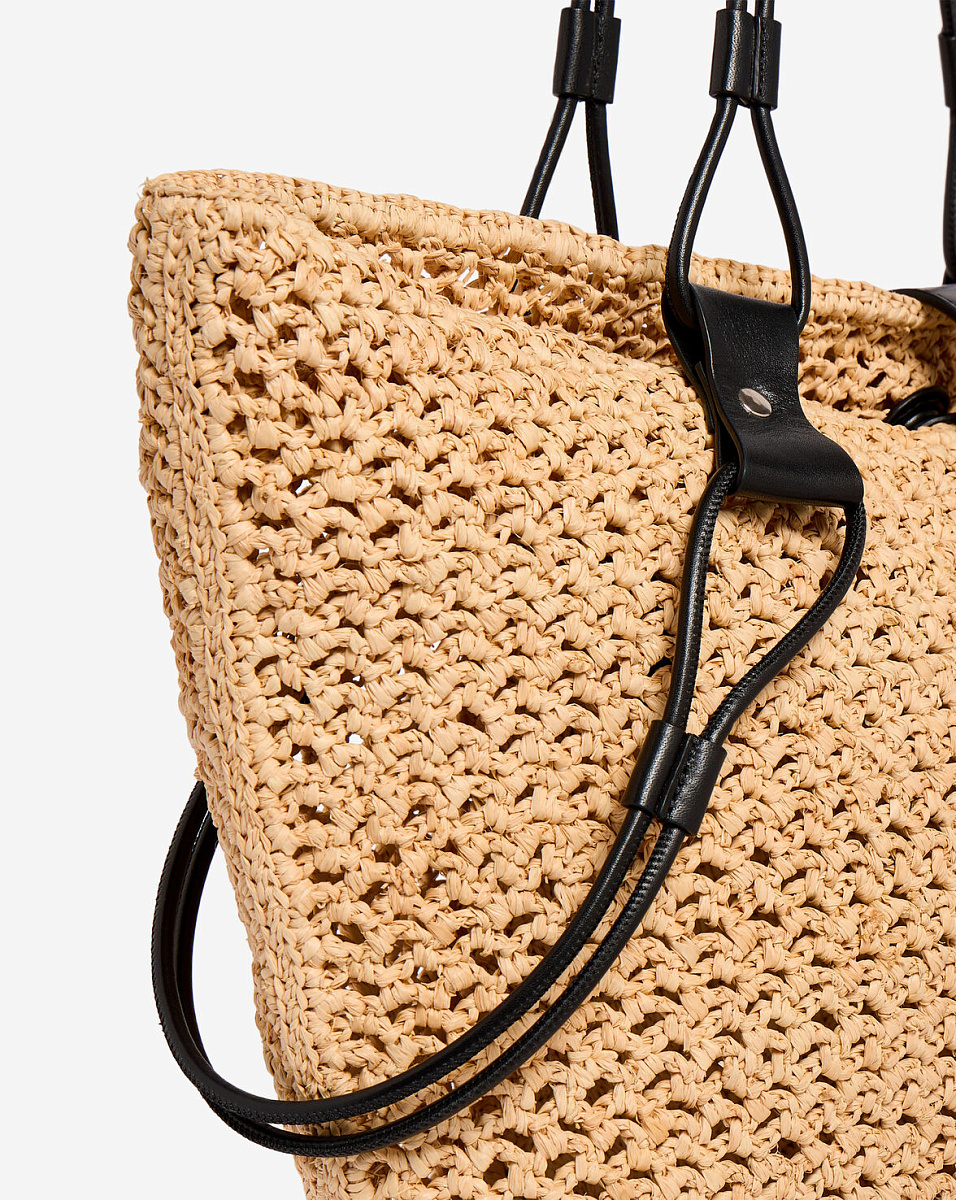 БЕЖЕВАЯ СУМКА-ТОУТ LASSORAFIA