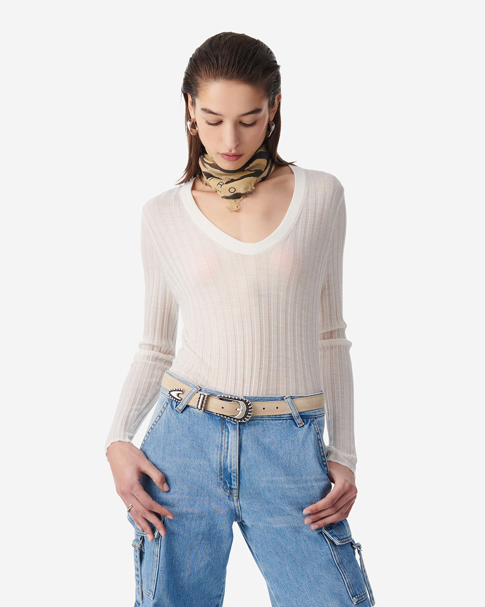 ДЖЕМПЕР ИЗ ШЕРСТИ В РУБЧИК HATTIE