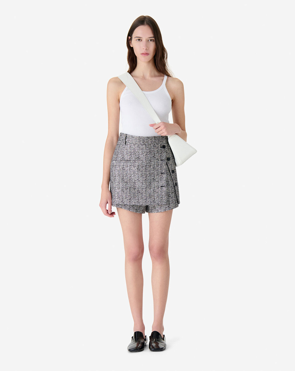 ЮБКА-ШОРТЫ ИЗ ТВИДА SEREN