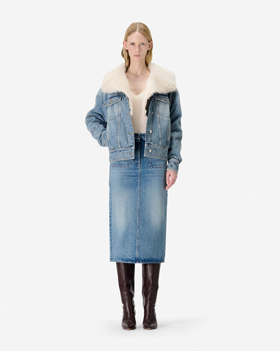 ЮБКА ИЗ ДЕНИМА SIRYNE