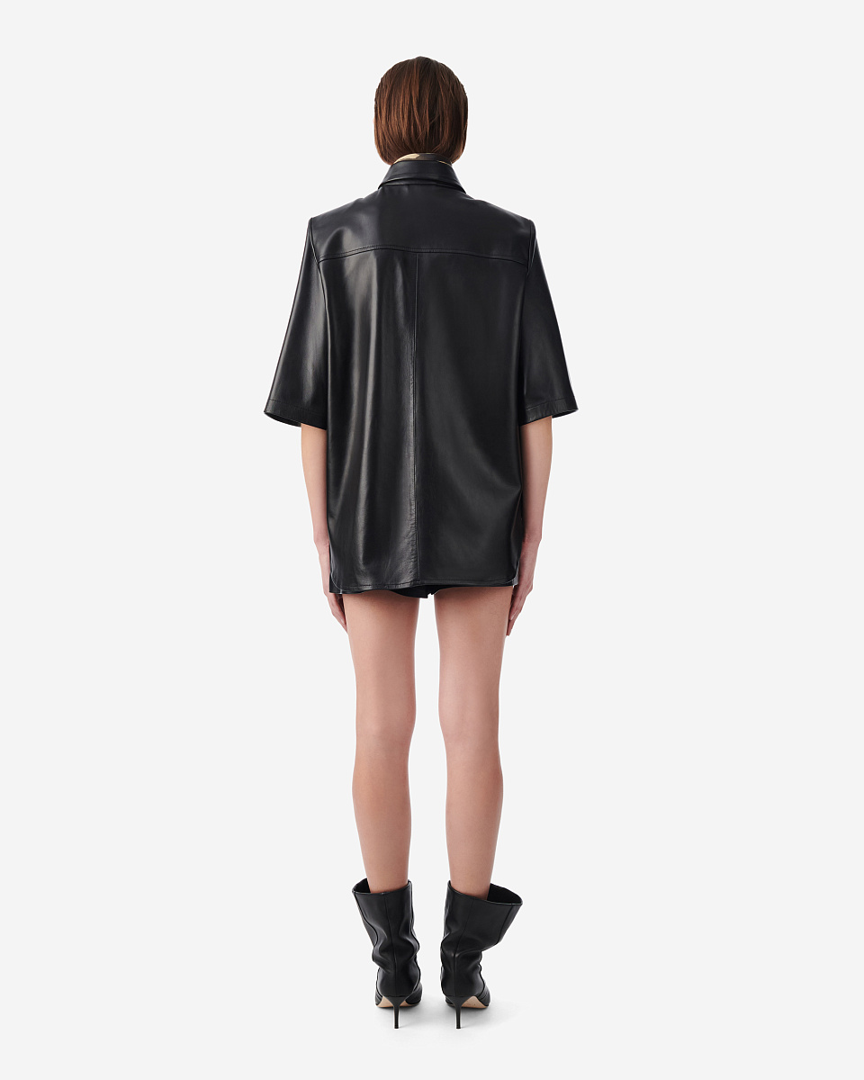 ВЕРХНЯЯ РУБАШКА ИЗ КОЖИ MOHA