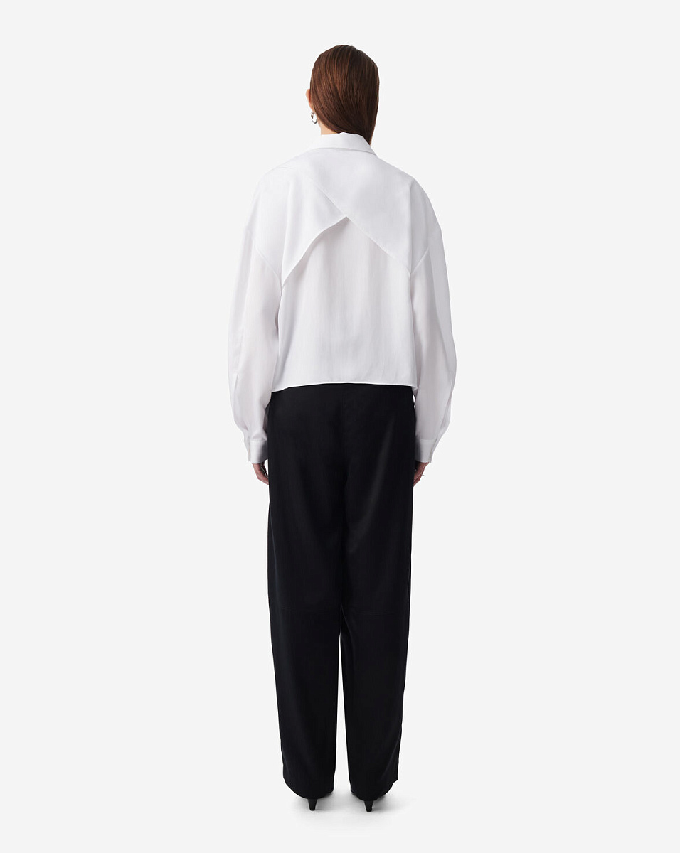 РУБАШКА С ВОРОТНИКОМ-СТОЙКОЙ CALIDORASPE