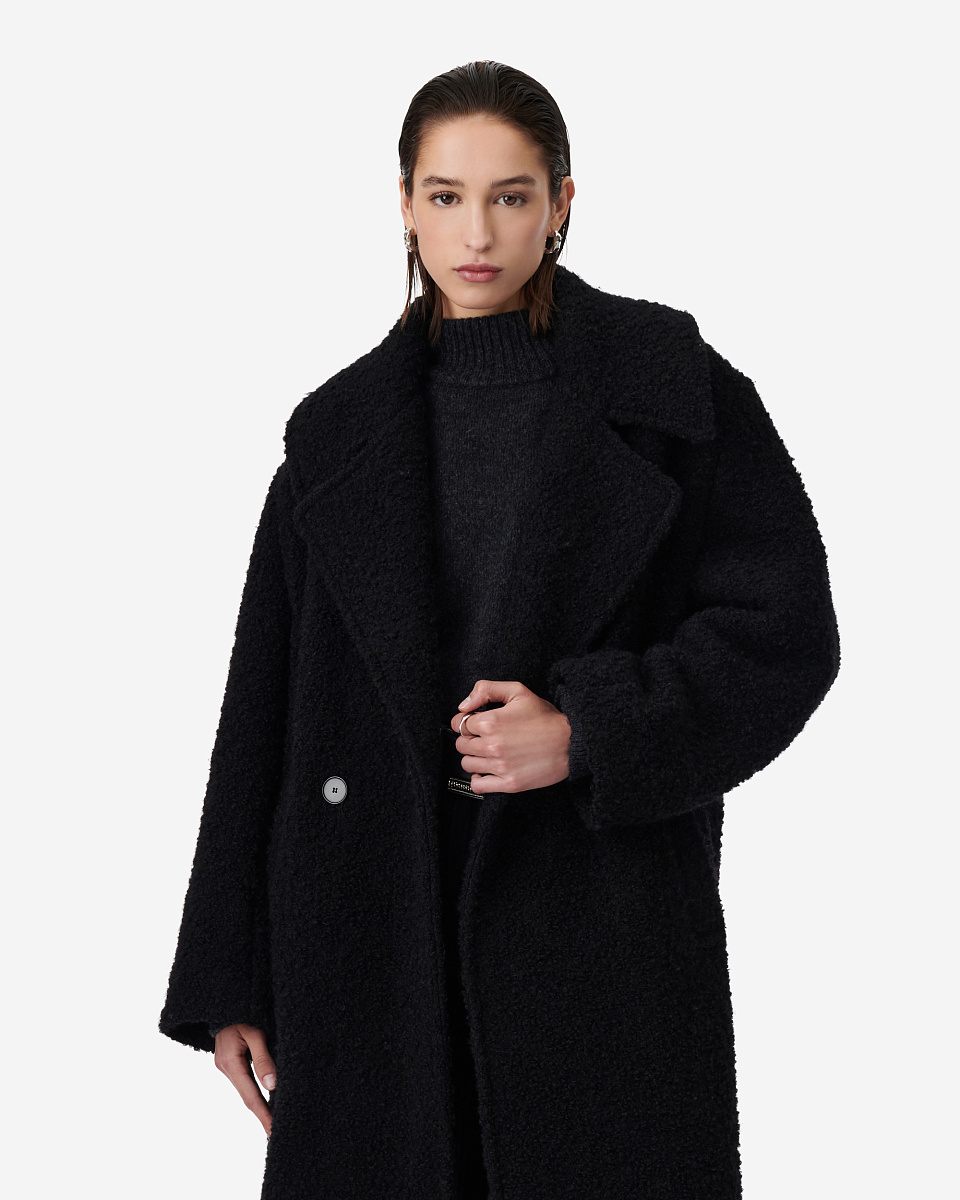 ПАЛЬТО ИЗ СМЕСОВОЙ ШЕРСТИ AZELIA