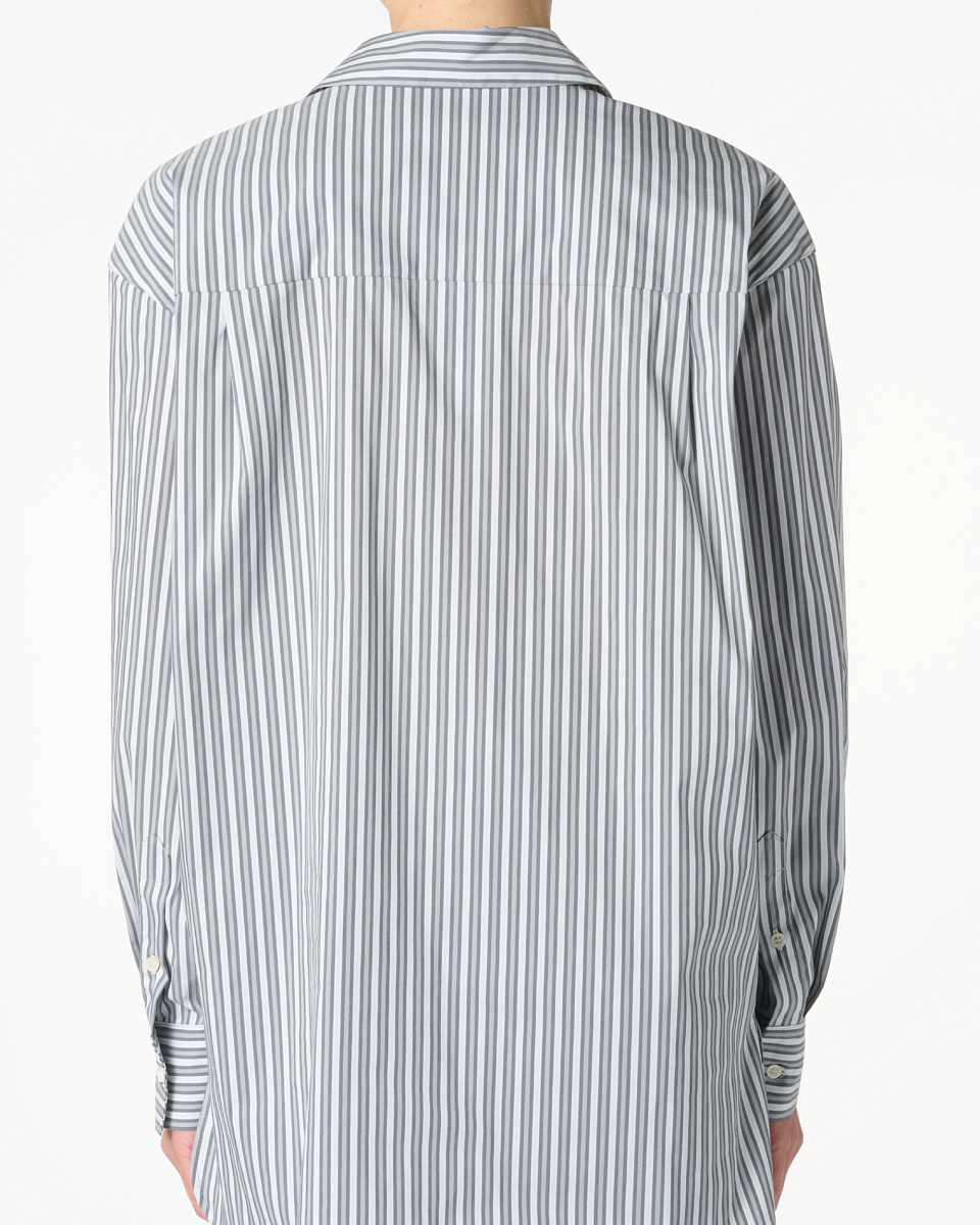 РУБАШКА В ГОЛУБУЮ ПОЛОСКУ LASMY