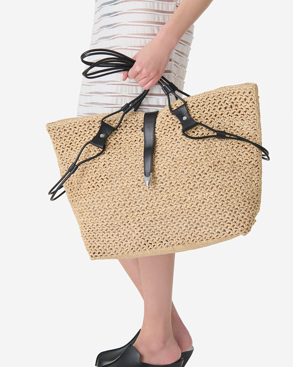 БЕЖЕВАЯ СУМКА-ТОУТ LASSORAFIA