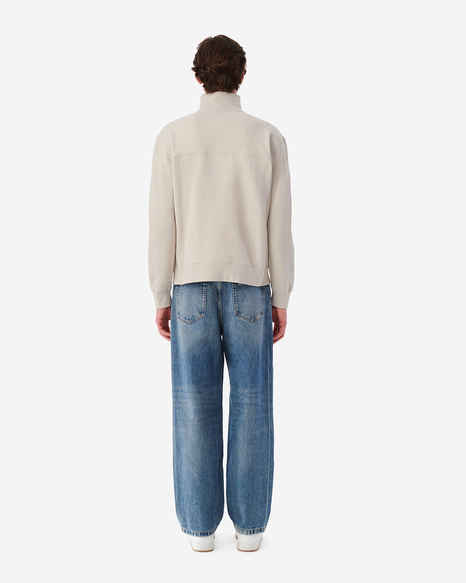 ТОЛСТОВКА С ВОРОТНИКОМ-СТОЙКОЙ DEVONN