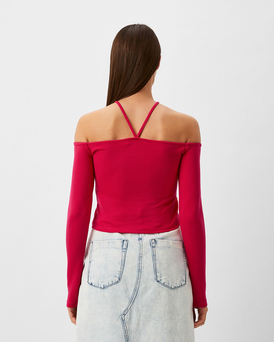 УКОРОЧЕННЫЙ ТОП С ВЫРЕЗОМ GRENADE УКОРОЧЕННЫЙ ТОП С ВЫРЕЗОМ GRENADE