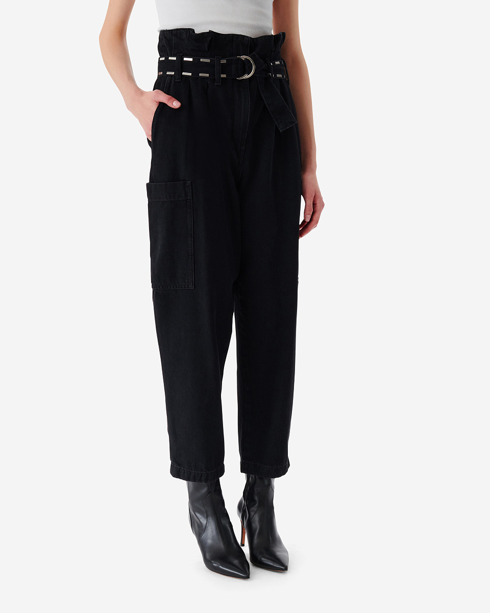 ДЖИНСЫ CARROT С РЕМНЕМ MALTI