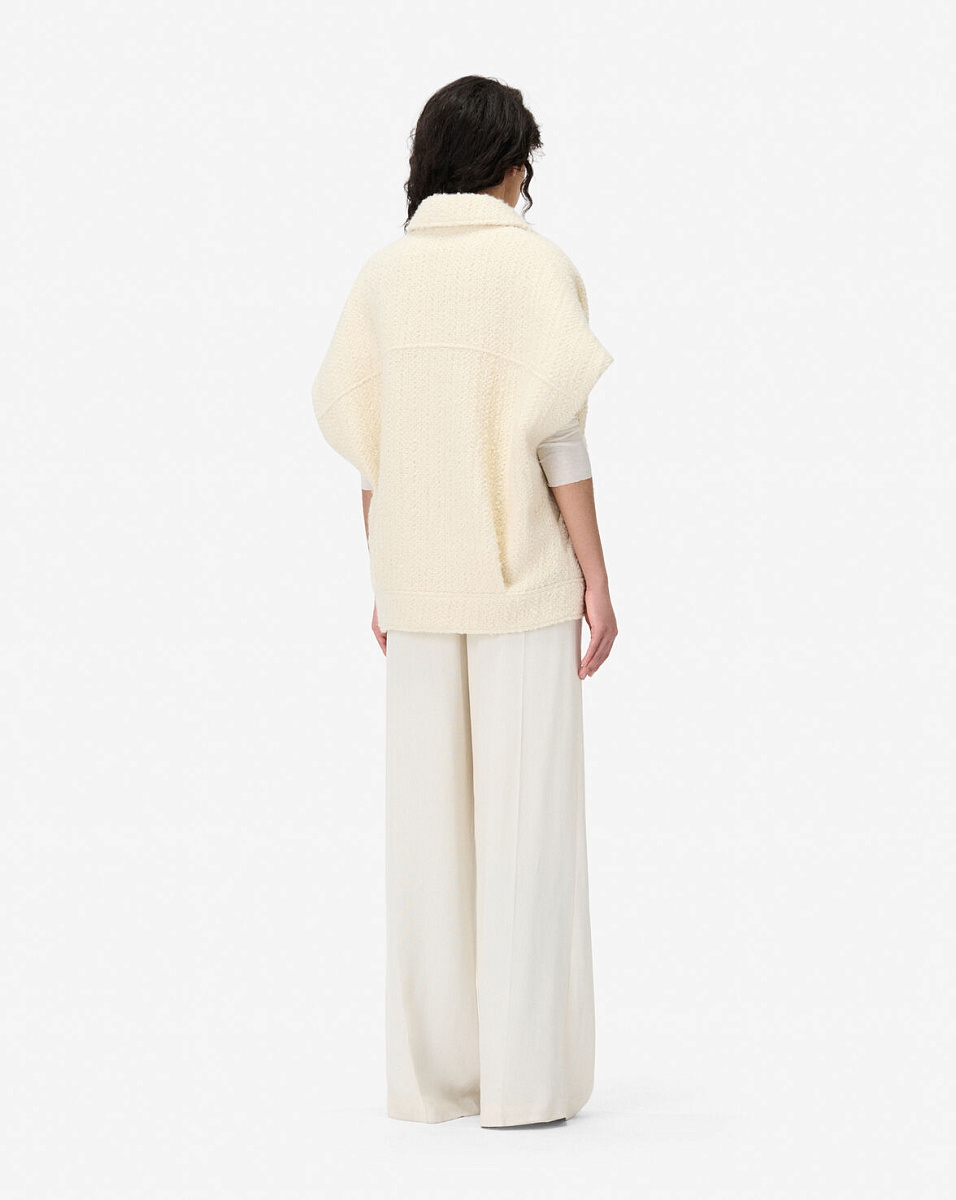 ЖИЛЕТ ИЗ СМЕСОВОЙ ШЕРСТИ HATORIA