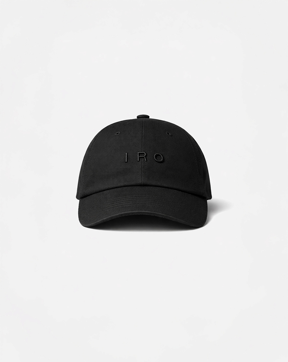 ЧЕРНАЯ БЕЙСБОЛКА С ВЫШИВКОЙ CAP ЧЕРНАЯ БЕЙСБОЛКА С ВЫШИВКОЙ CAP