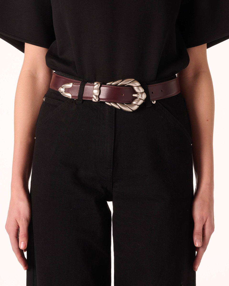 РЕМЕНЬ EMBELLAF ИЗ НАТУРАЛЬНОЙ КОЖИ