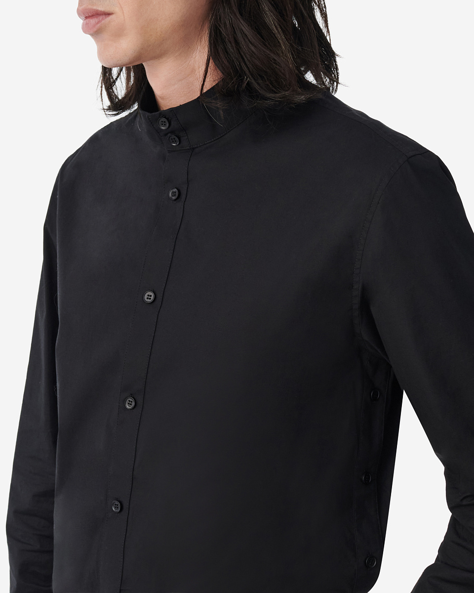 КЛАССИЧЕСКАЯ РУБАШКА С ВОРОТНИКОМ-СТОЙКОЙ ILYAN