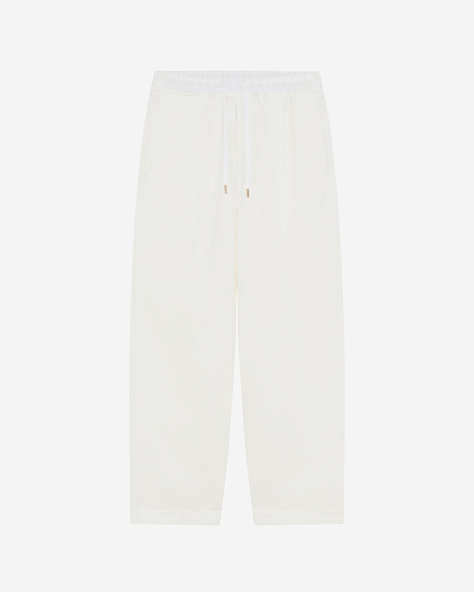 БРЮКИ ИЗ СМЕСИ ЛЬНА И ХЛОПКА ROX