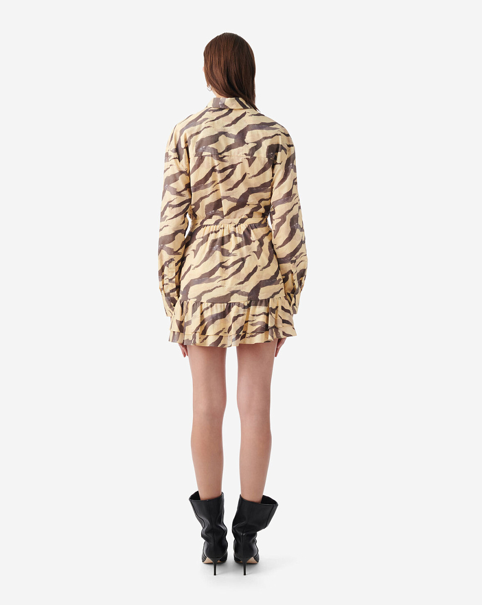 КОРОТКАЯ ЮБКА С ПРИНТОМ DAUNA