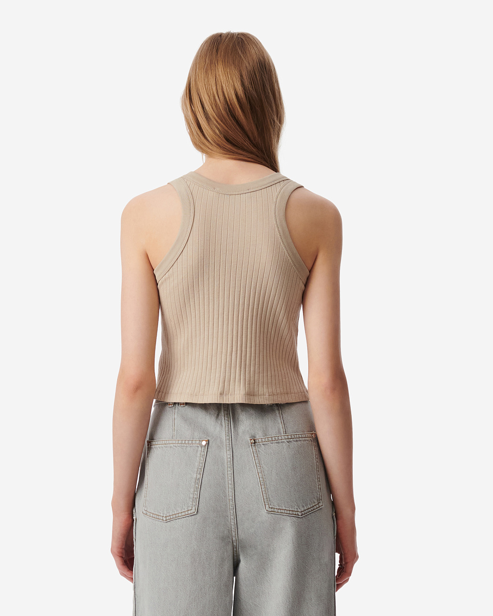 УКОРОЧЕННЫЙ ТОП В РУБЧИК EMMA