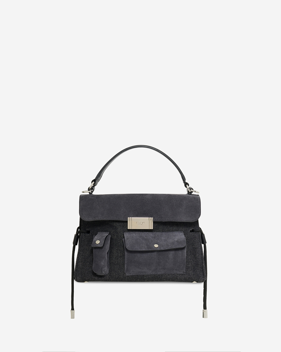 СУМКА НА ПЛЕЧО ИЗ ДЕНИМА IRO NOMAD DENIM