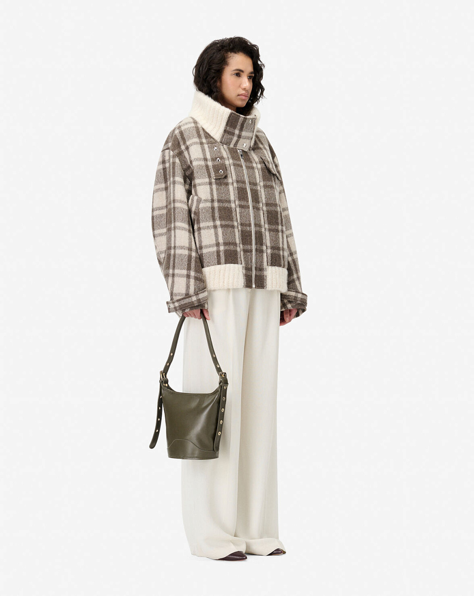 КУРТКА ИЗ ШЕРСТИ FABRICIA