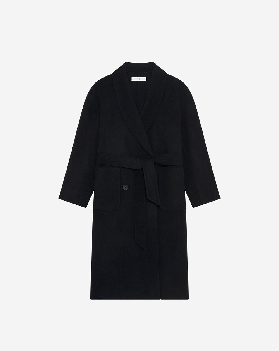 ДЛИННОЕ ПАЛЬТО С ПОЯСОМ DIMITRA