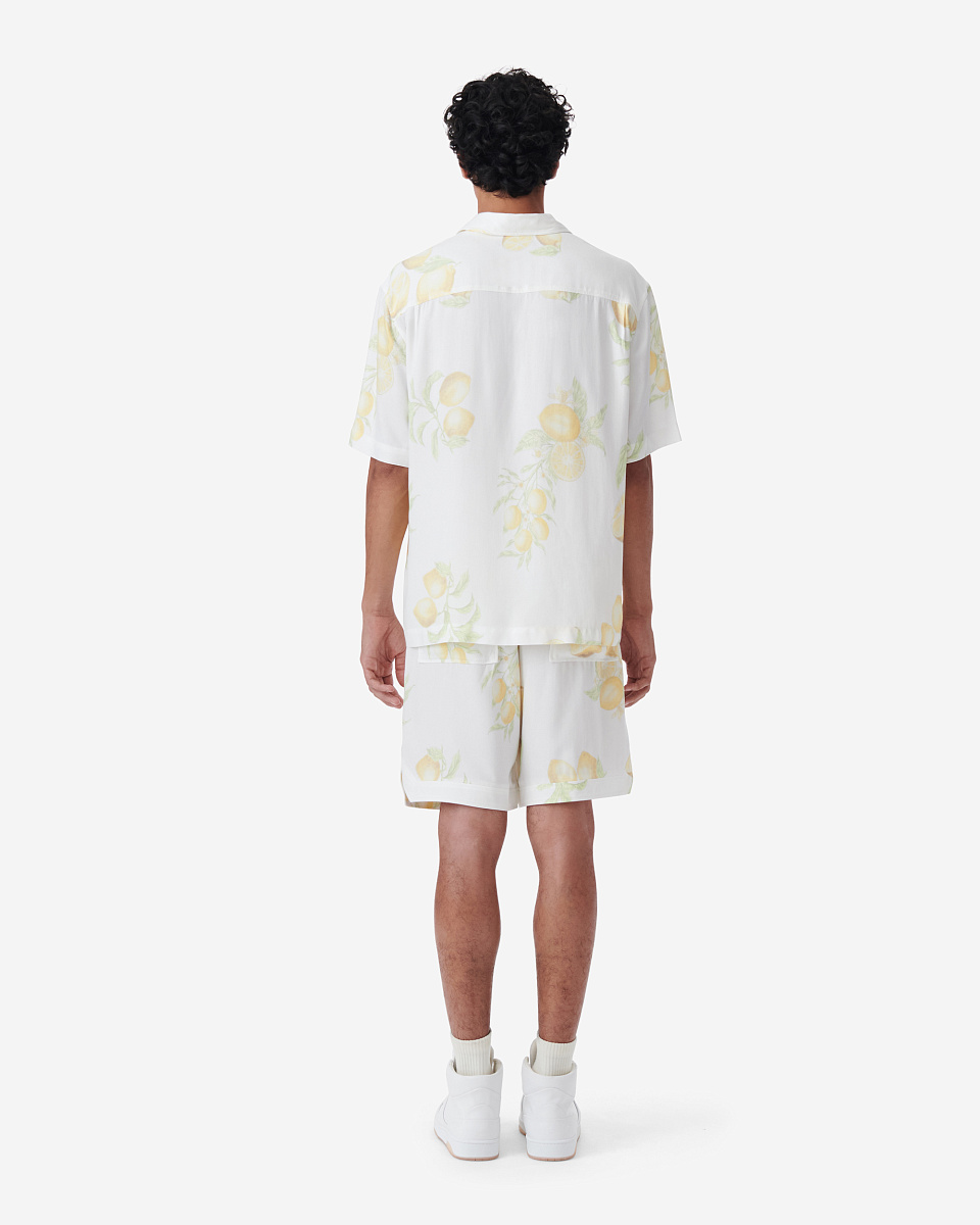 РУБАШКА ИЗ 100% ВИСКОЗЫ С ПРИНТОМ VIGO