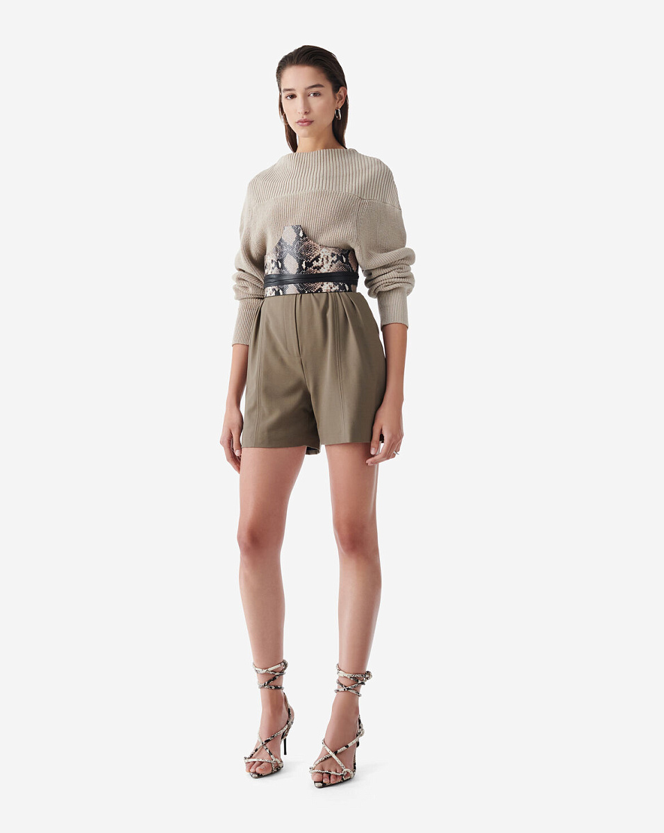 ШОРТЫ С ВЫСОКОЙ ПОСАДКОЙ CARRINA