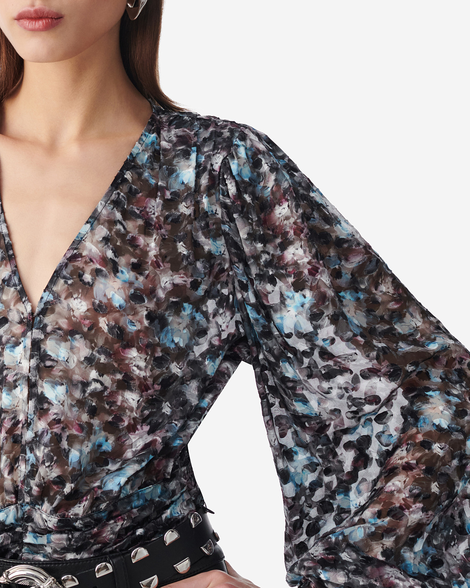 БЛУЗА С ПРИНТОМ RUIZA