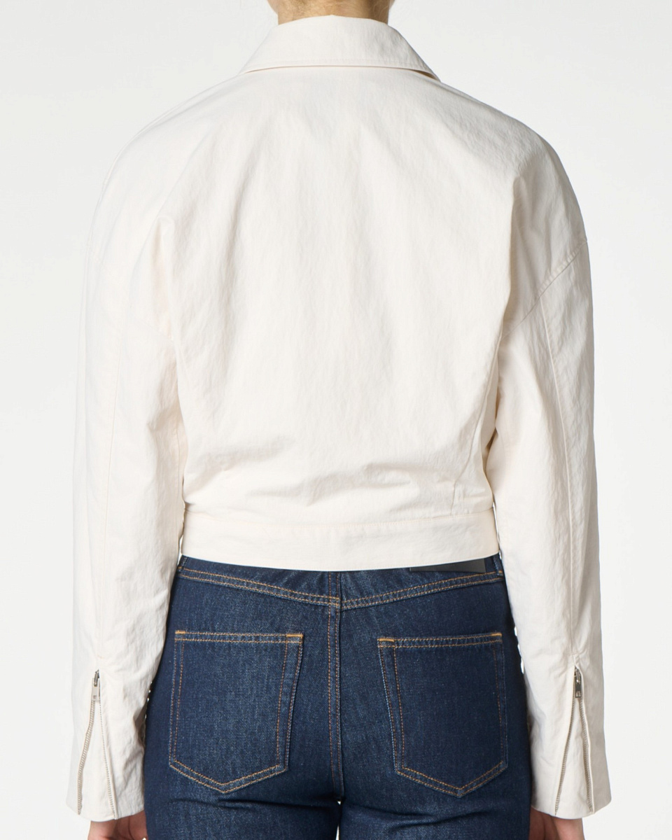 БЕЛАЯ КУРТКА ZOEE