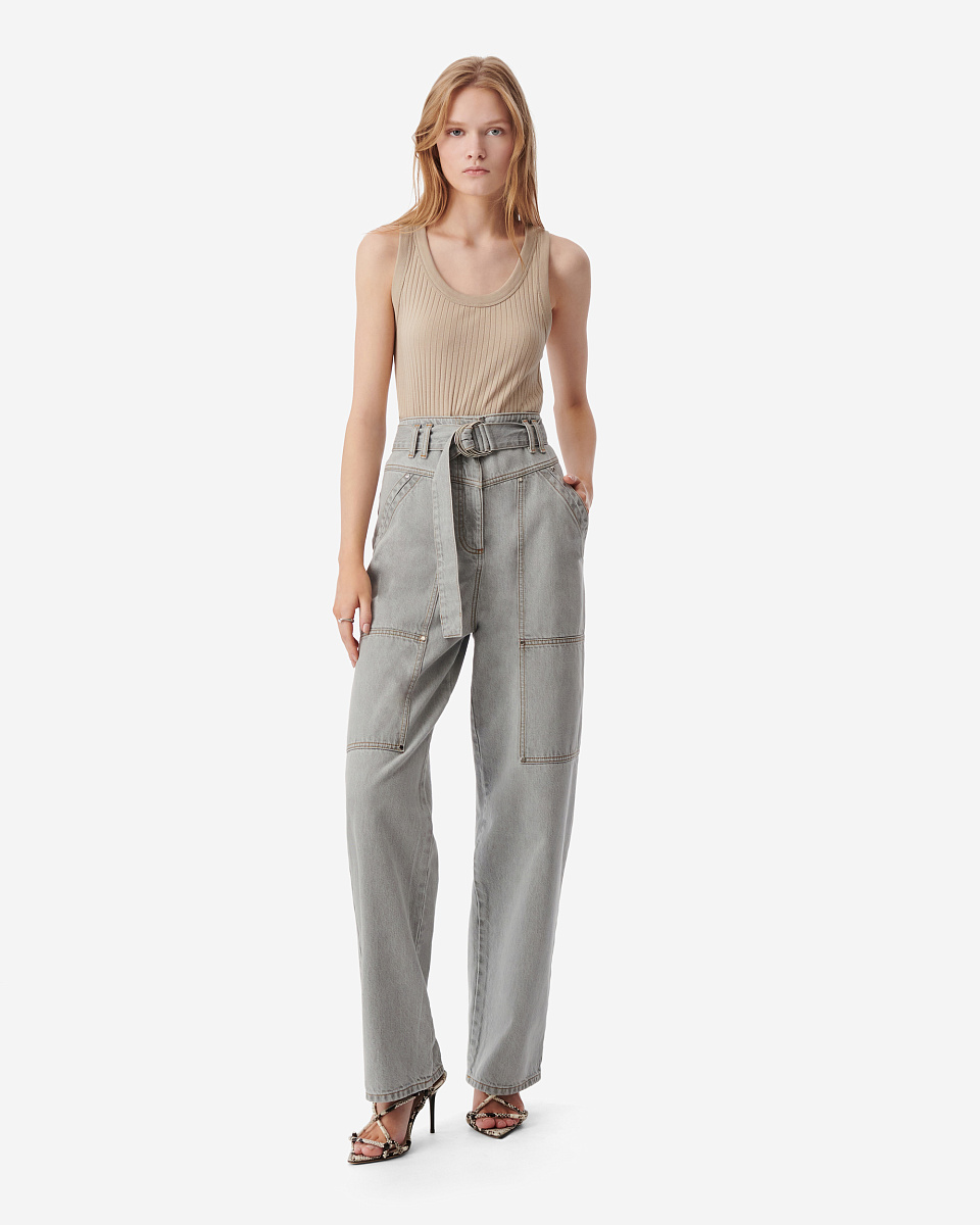 УКОРОЧЕННЫЙ ТОП В РУБЧИК EMMA