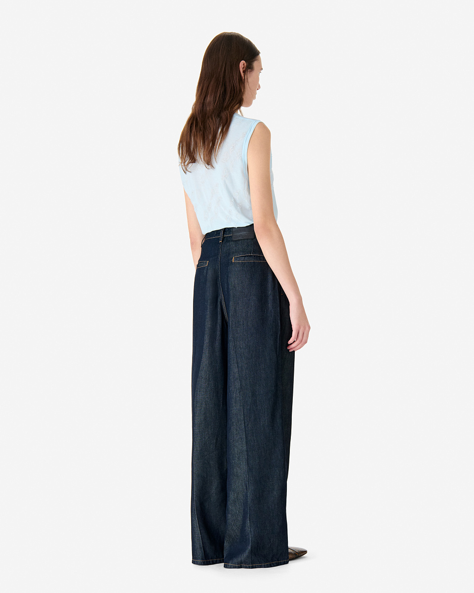 ГОЛУБОЙ ТОП GLORIANA