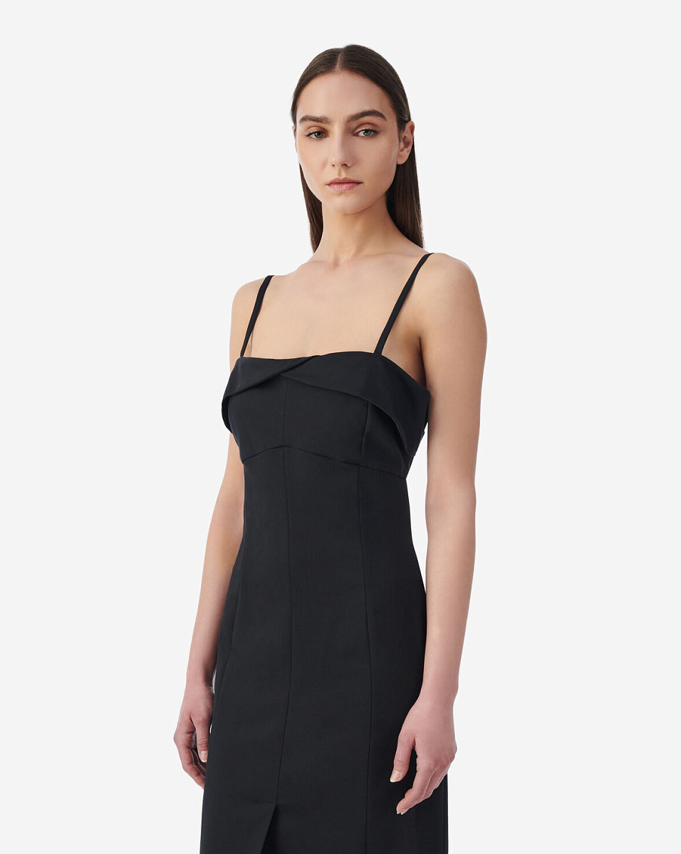 ДЛИННОЕ ПЛАТЬЕ НА БРЕТЕЛЯХ ZYRA